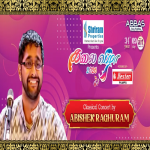 Abhishek Raghuram Carnatic classical concert live in Chennai